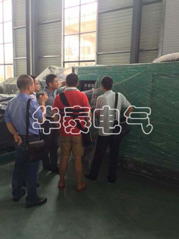 上海圣智機械設備有限公司的相關負責人來我廠實地參觀考察