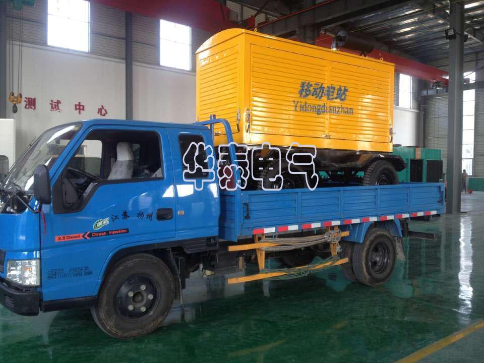 常州機電設備有限公司訂購1臺150KW防雨型拖車機組